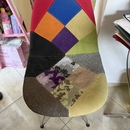Multicolor dining chair, set of 3
