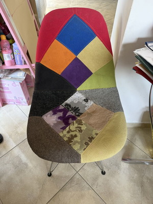 Multicolor dining chair, set of 3