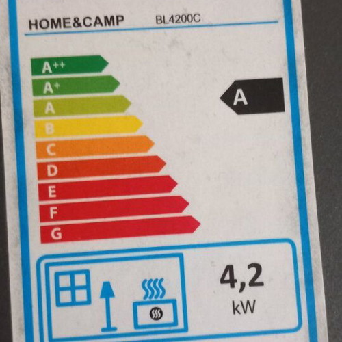 Home & Camp gas heater like new with new hose and regulator