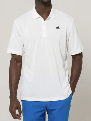 Adidas Golf Solid polo shirt used, XL, white