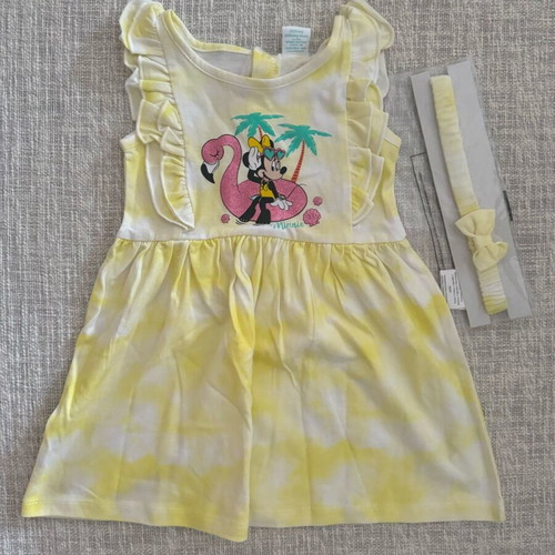 Disney Baby dress with Minnie print size 6 months new