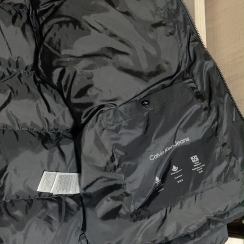 Calvin Klein Jeans winter jacket XL new, black, water repellent