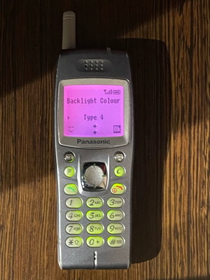 Panasonic GD-93 used phone with original charger and color display