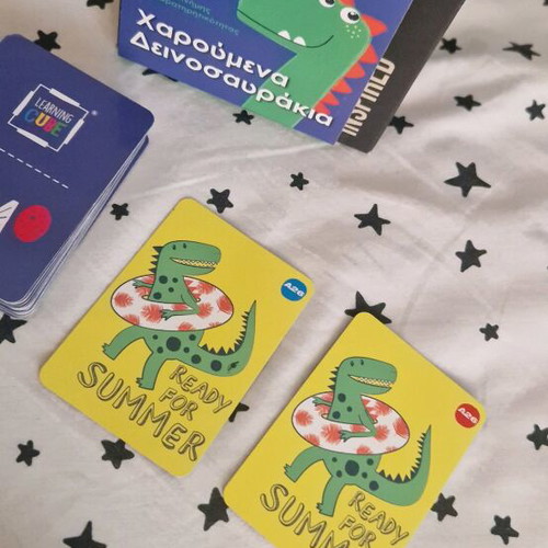 Happy Dinosaurs game like new, find the differences and memo