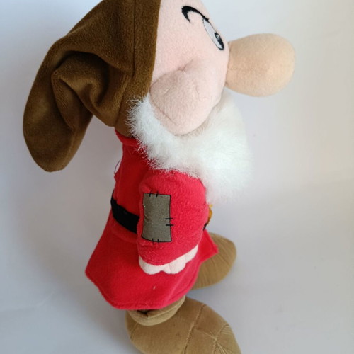 Grumpy plush dwarf Snow White and the Seven Dwarfs Disney 40cm like new