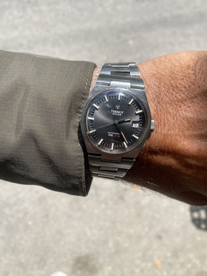 Tissot PR 516 αυτόματο ρολόι από ανοξείδωτο ατσάλι σαν καινούργιο