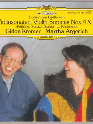 Beethoven Violin Sonatas CD used, Deutsche Grammophon, classical music