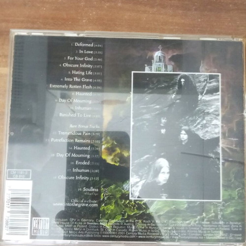 Grave Into The Grave CD like new, metal