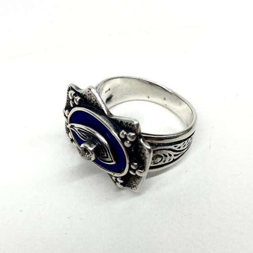 Byzantine Jewelry Set new, silver 925 with Lapis Lazuli