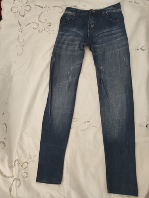 Κολάν παντελόνι ladies wear S μπλε σαν καινούργιο