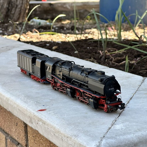 Märklin H0 37021 BR 53 0003 DRG steam locomotive with Kondenstender, used