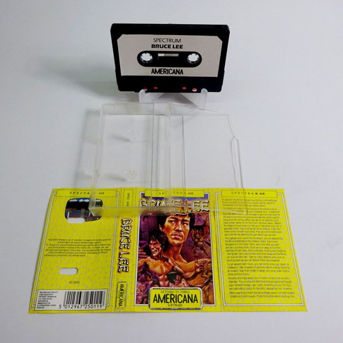 Bruce Lee for ZX Spectrum 48k used, non-working, vintage