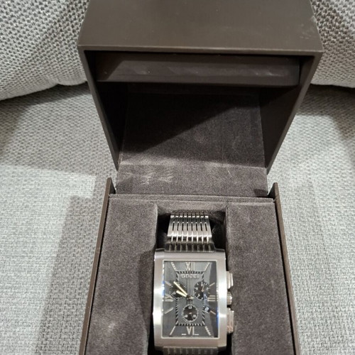 Gucci Chrono Wristwatch like new, men's, gray