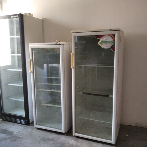 Refrigerated display cases used