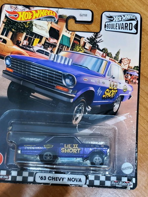 Hot Wheels Chevy Nova μεταχειρισμένο με ανοιχτή καρτέλα