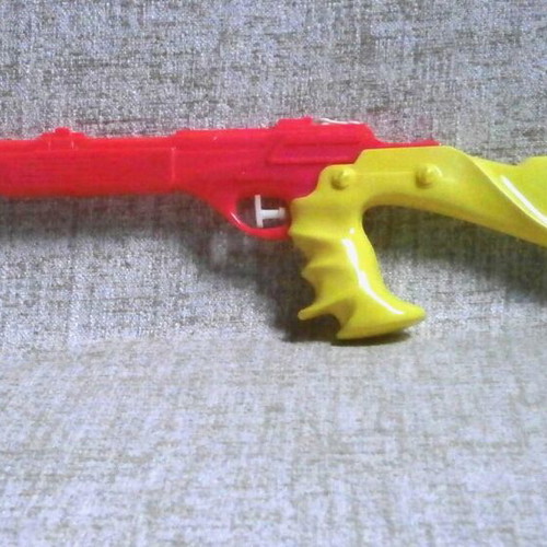 Space toy plastic water gun new vintage