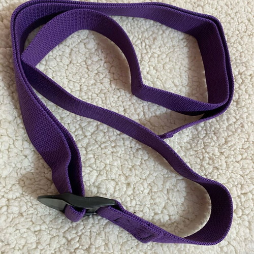Cotton Yoga Belt Amila like new, purple