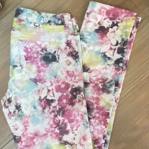 Tally Weill Summer Pants size S like new, multicolor cotton