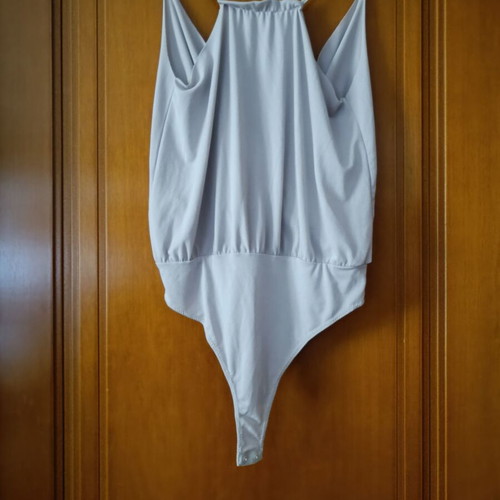 Zara bodysuit like new, light gray, size S