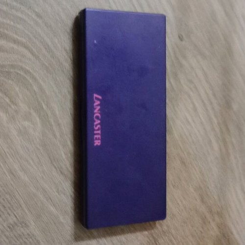 Lancaster eyeshadow palette used, very good quality