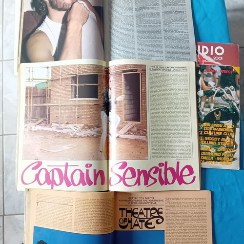 Pop & Rock magazines used, 1982-83, with minor damages