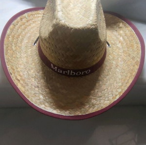 Συλλεκτικό ψάθινο καπέλο Marlboro