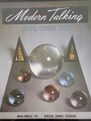 Cheri Cheri Lady maxi single by Modern Talking used, pop