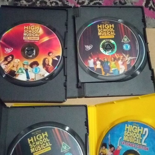 High School Musical DVD set with English subtitles