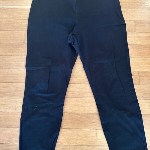 Mango pants black dark large used