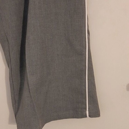 H&M Pants size XL gray with white stripe like new