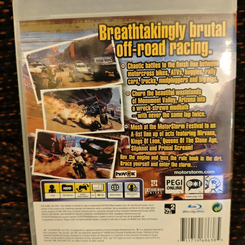 MotorStorm PS3 used