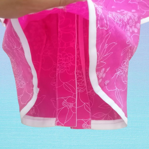 Pink summer shirt 90s deadstock, small, Cyprus made