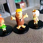  6 Συλλεκτικές Φιγούρες από την παιδική σειρά  Flintstones.