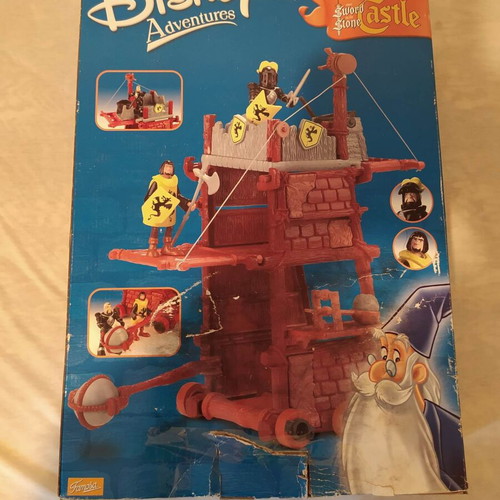 Disney Heroes Castle Sword in the Stone sealed, large tower