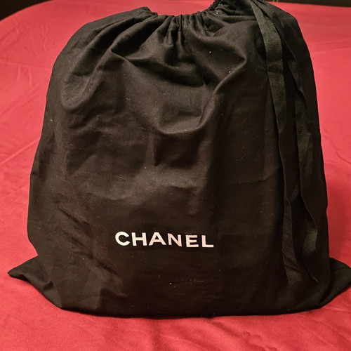 Real leather backpack, black