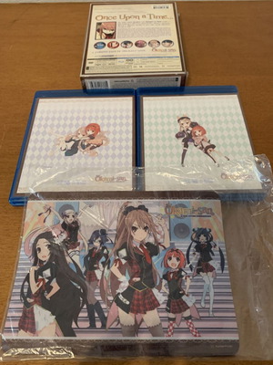 Okami San & Her Seven Companions Blu-Ray box set like new with mousepad