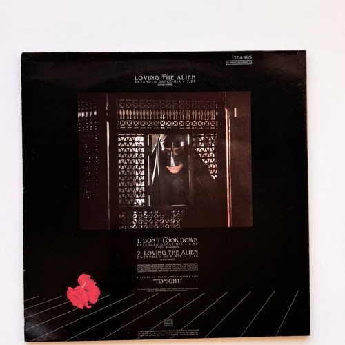 David Bowie Loving The Alien 12" Maxi Single pop, near mint