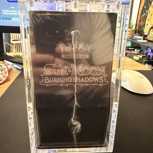 Pokemon Burning Shadows ETB Mint with Acrylic