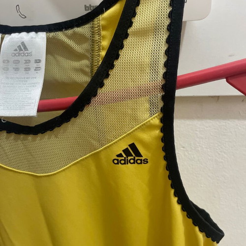 Adidas mini dress for girl 12 years yellow used