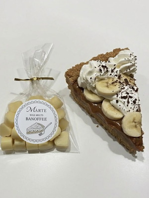 Wax melts with banoffee scent 30g, new