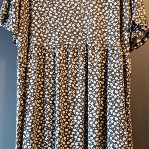 Oversized floral babydoll dress by Wednesday's Girl, new