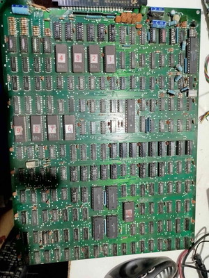 Popeye arcade bootleg PCB used with free JAMMA wiring