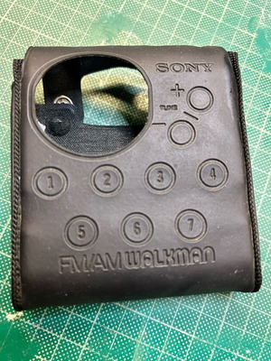 Skin case for Sony SRF-M40W used