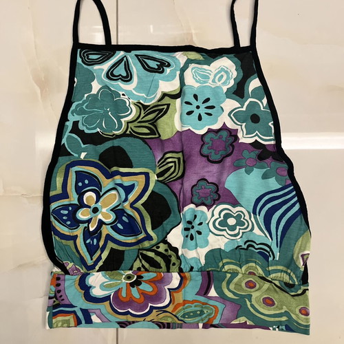 2day Everyday Women's Lightweight Top with Abstract Pattern, Size S, Like New