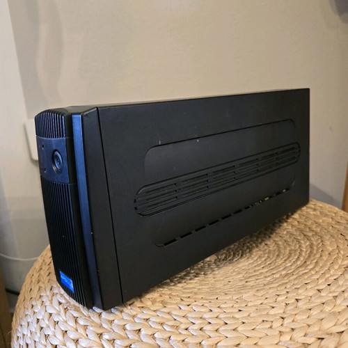 UPS Apollo 600 used, 600VA power rating, RS232 and RJ45 ports, no battery
