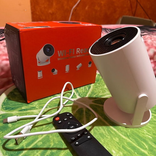 Wireless Mini Projector Wi-Fi new with Type-C charging and phone connection