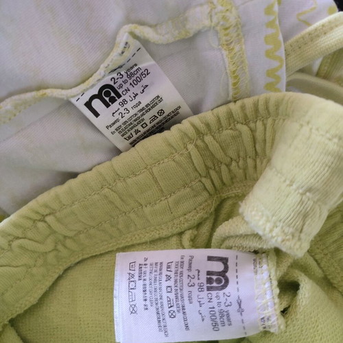 Summer sets for boys 2-3 years like new, cotton, pack of 4 with 3 Mothercare t-shirts gift