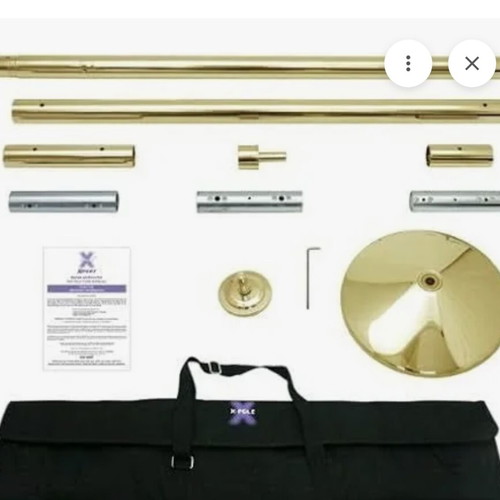 X-Pole XPert PRO Titanium Gold pole dancing pole 45mm