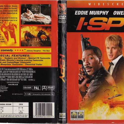 I SPY DVD used, action adventure comedy with subtitles