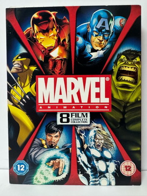 Marvel Animation DVD 8 films like new, English subtitles